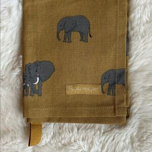 Sophie Allport Elephant Tea Towel NWTs